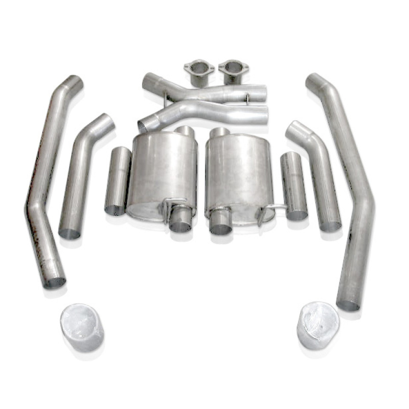 Stainless Works Pontiac GTO 2005-2006 Exhaust Chambered (w/x-pipe)