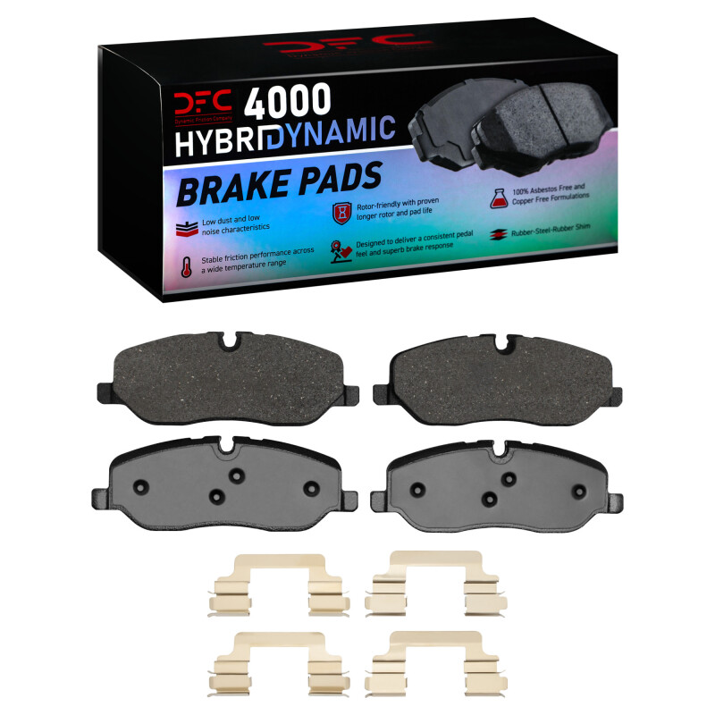 DFC HybriDynamic Brake Pads Hrdwr Kit