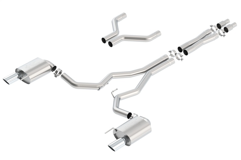 Borla Atak Cat-Back 15-17 Ford Mustang GT 5.0L V8 MT/AT 3in pipe 4in tip thumbnail 5