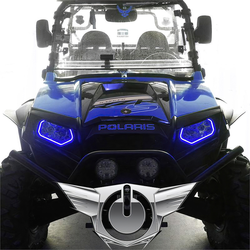 Oracle Polaris RZR 07-16 LED Halo Kit - ColorSHIFT
