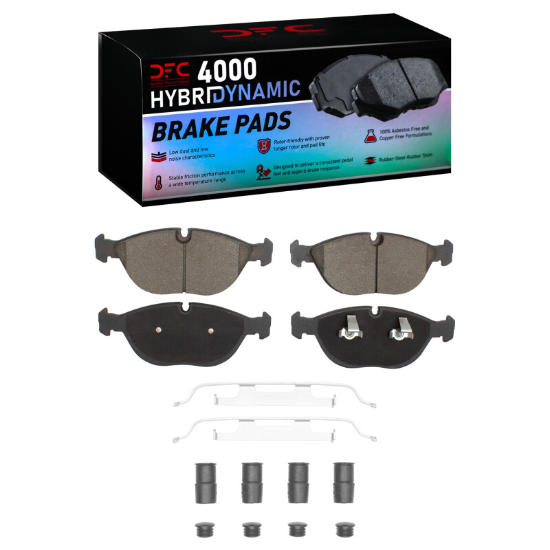 DFC HybriDynamic Brake Pads Hrdwr Kit