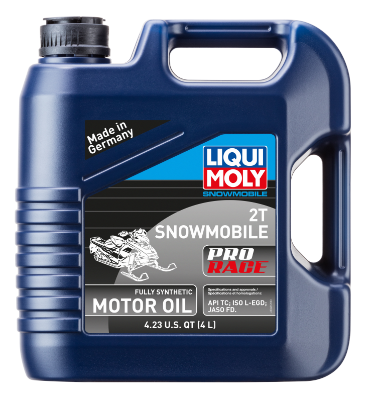 LIQUI MOLY 4L Snowmobile Motor Oil 2T Pro Race