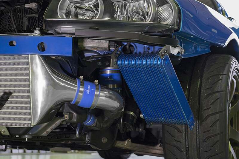 GReddy OIL COOLER KIT W/ FILTER RELOC 13-ROW BNR34 thumbnail 6