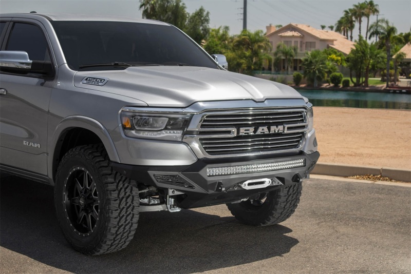 Addictive Desert Designs 19 Ram 1500 Stealth Fighter Front Bumper w/ Winch Mount & Sensor Cut Outs thumbnail 9