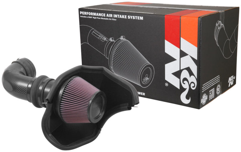 K&N 2016-2017 Cadillac CTS-V 6.2L V8 AirCharger Performance Intake thumbnail 4