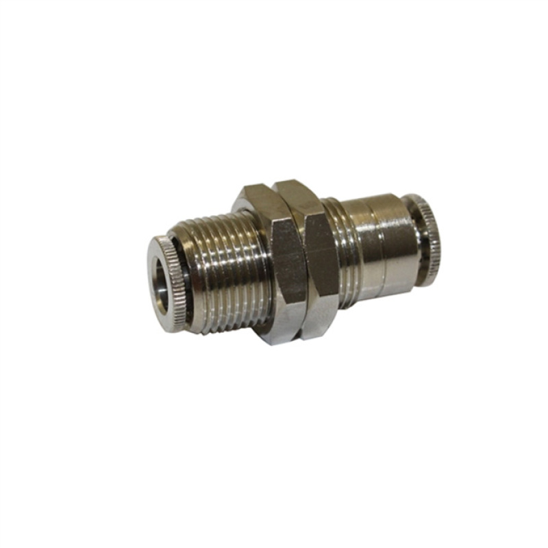 Snow Performance Bulkhead Fitting 1/4in Push EPDM to 1/4in Push EPDM thumbnail 2