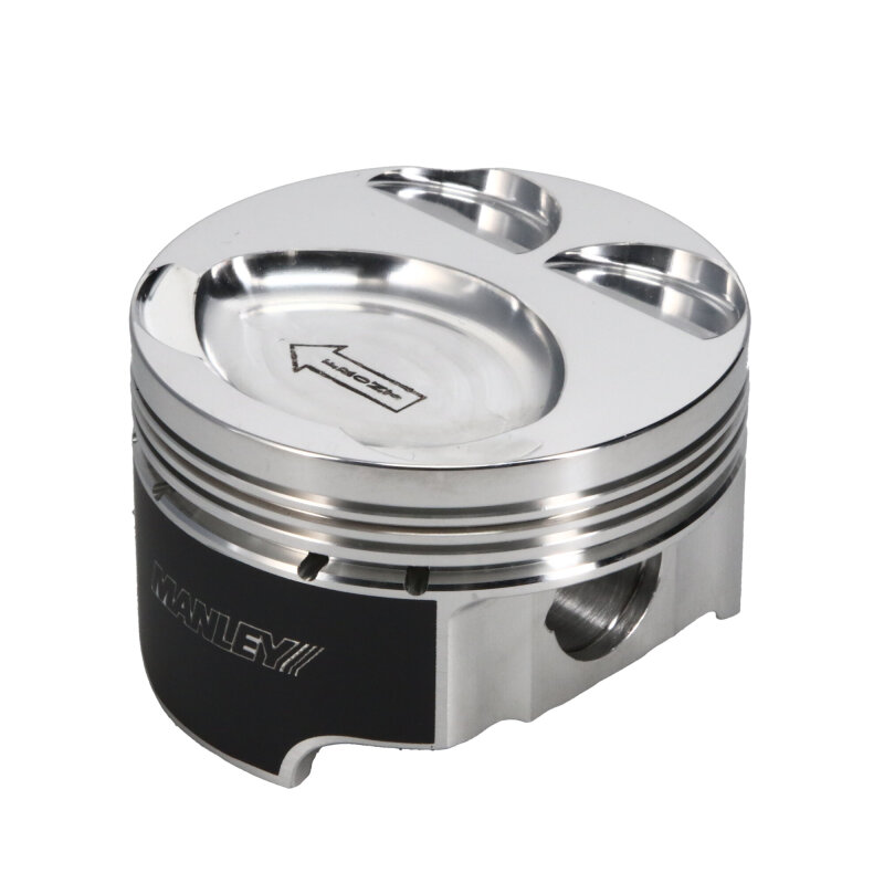 Manley MazdaSpeed 3 MZR 2.3L 87.75mm Bore -13.3cc Dome 9.5:1 CR Piston w/ Rings - Single thumbnail 7