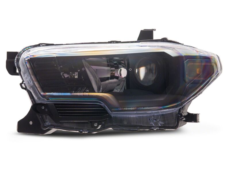 Raxiom 16-23 Toyota Tacoma Axial Series OE Replacement Headlights- Black Housing- Clear Lens thumbnail 8