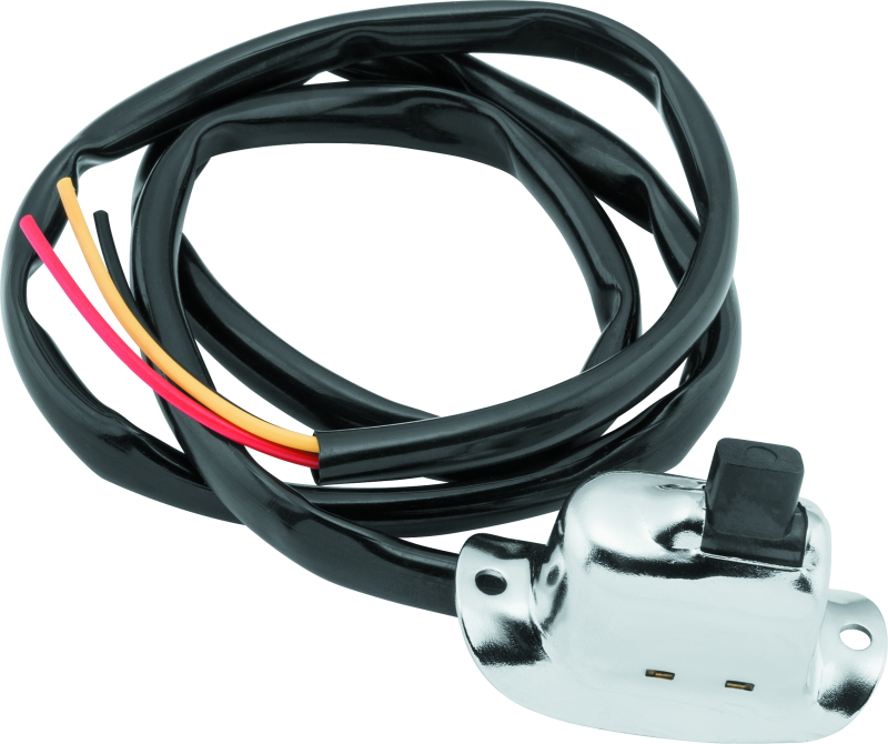 Twin Power 36-69 FL 52-72 XL and Custom Use Chrome Headlight Switch Replaces H-D 70060-29 With Wires thumbnail 2