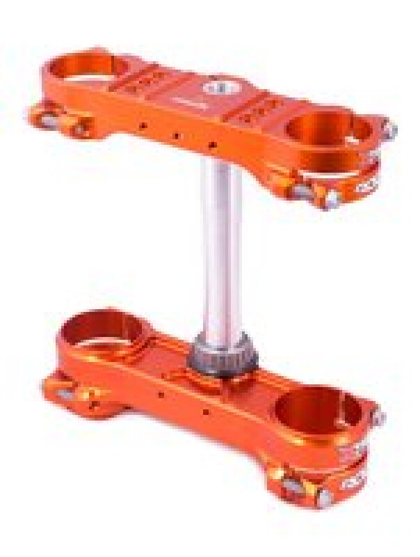 XTrig 13-22 KTM 125-500 / GasGas/ Husqvarna ROCS Tech Triple Clamp 22 mm. Offset M12 - Orange thumbnail 2