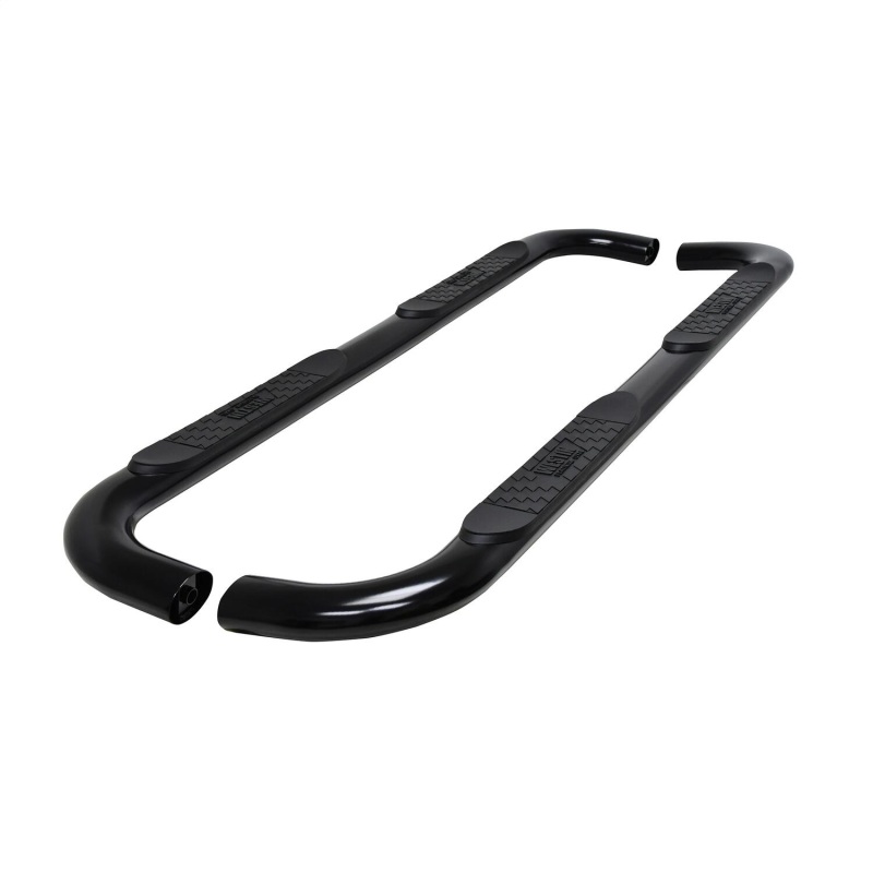 Westin 19-22 Chev/GMC Silverado/Sierra 1500 DC (No 2019 Ltd) Platinum 4 Oval Nerf Step Bars - Blk thumbnail 4