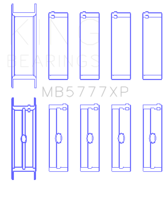 KING Performance Main Bearings