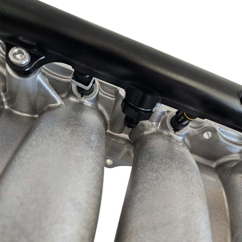 BLOX Racing Honda K-Series Xtreme Aluminum Fuel Rail - Black thumbnail 3