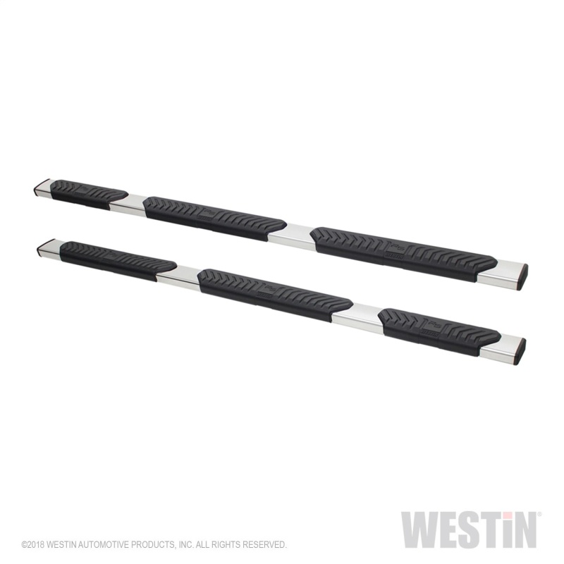 Westin 2019-2026 Chevrolet Silverado/Sierra 1500 Crew Cab (5.5ft) R5 Modular Nerf Step Bars - SS thumbnail 7