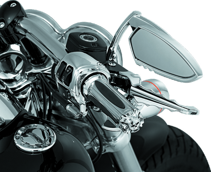 Kuryakyn Zombie Grips With Throttle Boss Dual Cable Chrome