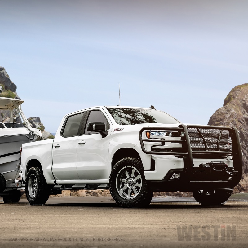 Westin Chevrolet Silverado 1500 19-21 (Excl. 2019 Silverado LD) HDX Winch Mount Grille Guard (1x wes46-23955, 1x wes57-93955A) thumbnail 7