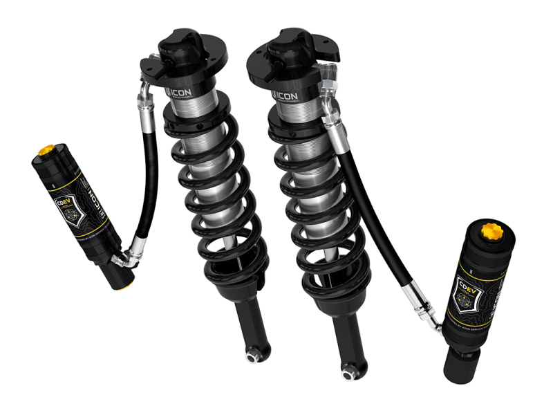 ICON 05-23 Toyota Tacoma EXT Travel Front 2.5 VS Remote Reservoir CDEV Coilover Kit - 700lbs thumbnail 4