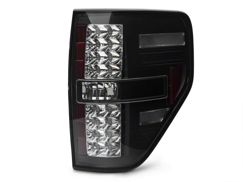 Raxiom 09-14 Ford Styleside Axial Series Black LED Tail Lights thumbnail 4