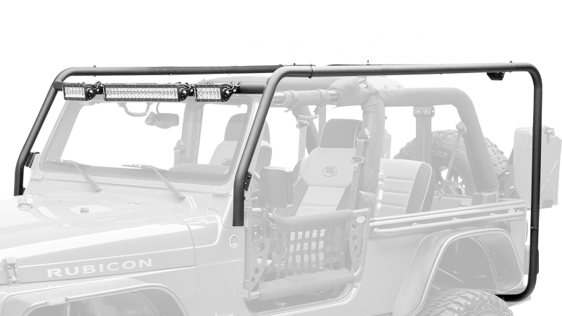 Body Armor 4x4 07-18 Wrangler 4-Door Cargo Roof Rack