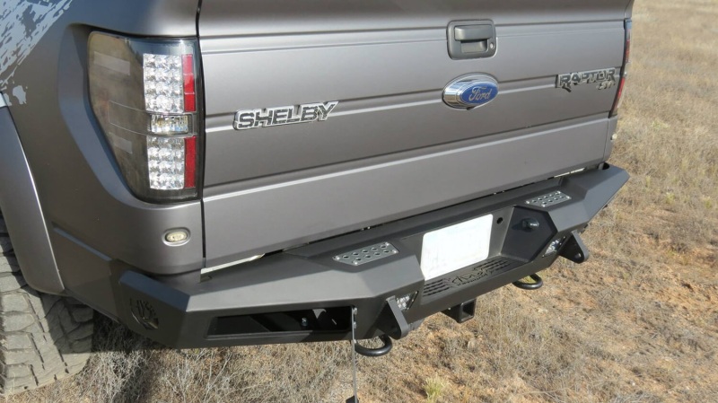 Addictive Desert Designs 10-14 Ford F-150 Raptor HoneyBadger Rear Bumper w/ Tow Hooks thumbnail 6