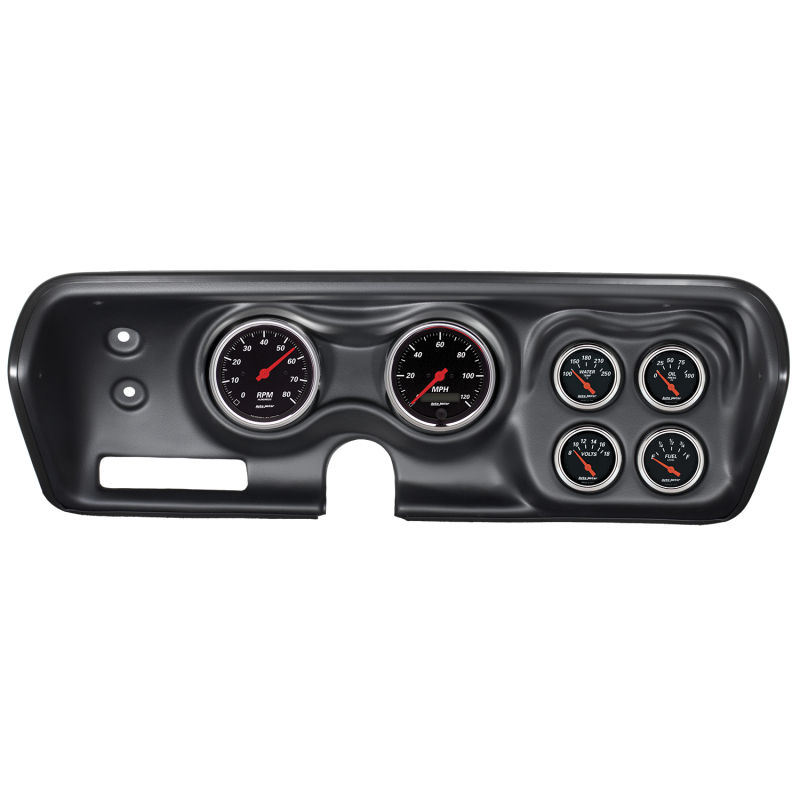 AM Designer Black Gauges