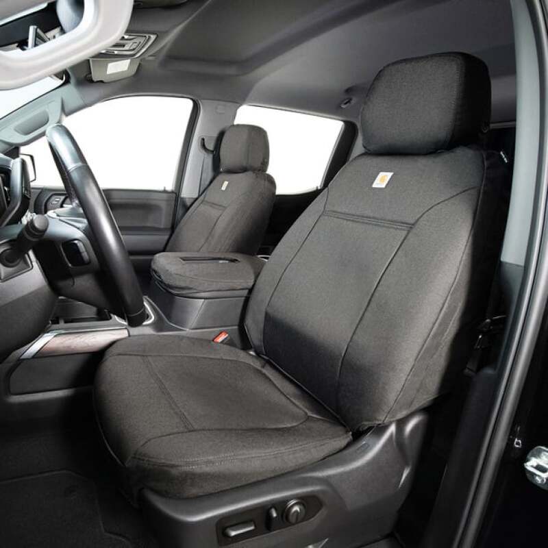 Covercraft 15-20 Ford F-150 Carhartt Super Dux PrecisionFit Custom 1st Row Seat Covers - Gravel