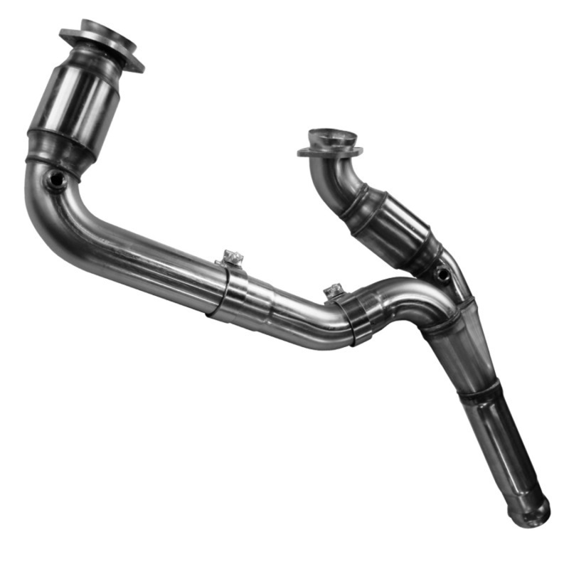 3in. Stainless GREEN Catted Y-Pipe. 2014-2019 GM Truck/2015-2020 SUV 5.3L.
3" Stainless GREEN Catted Y-Pipe. 2014-2019 GM Truck / 2015-2020 SUV 5.3L.