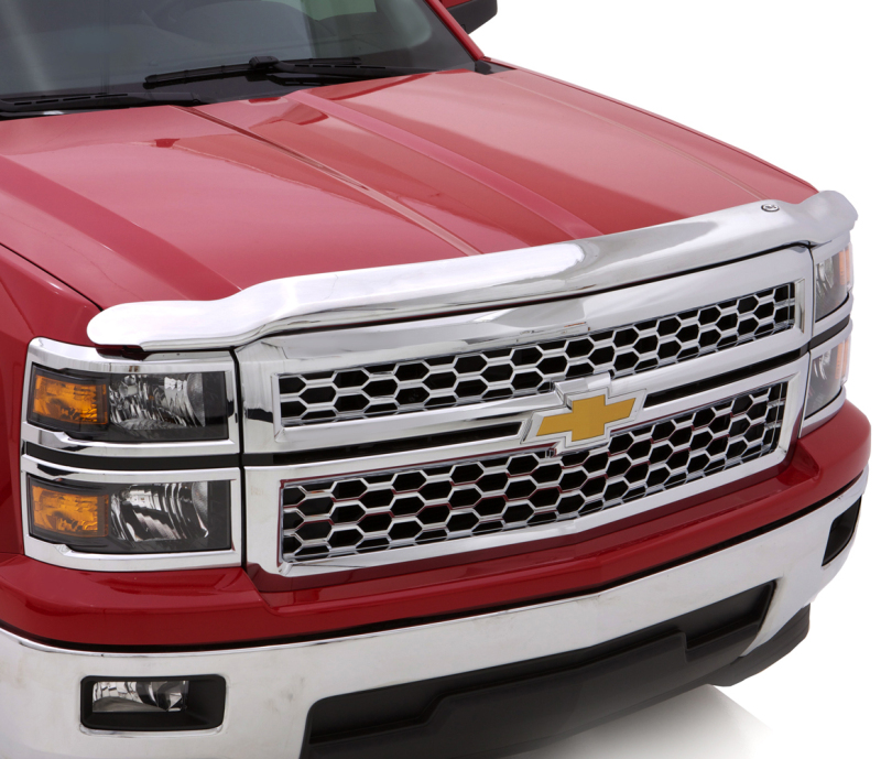 AVS 10-12 Ford Fusion Aeroskin Low Profile Hood Shield - Chrome thumbnail 5