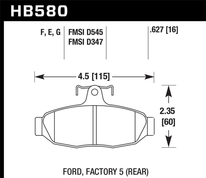 Hawk HPS Street Brake Pads thumbnail 4