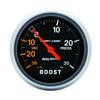Autometer Sport-Comp 2-5/8in 30 IN HG/30 PSI Mechanical Boost/Vacuum Gauge thumbnail 6