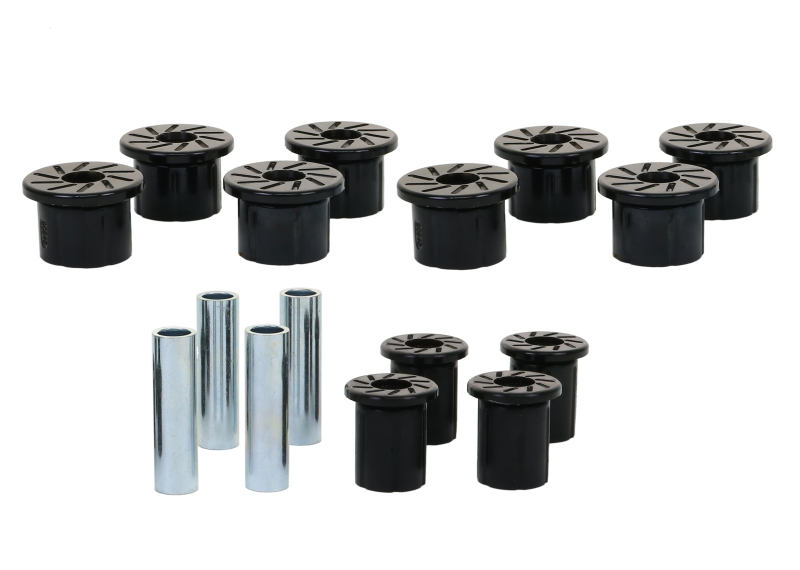 Whiteline 89-95 Toyota Pickup / 01-04 Toyota Tacoma Rear Leaf Spring Shackle Bushing Kit thumbnail 5