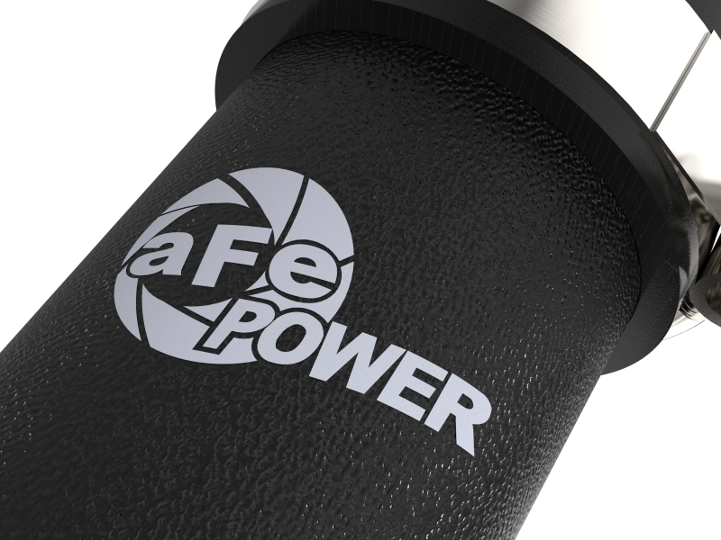 BladeRunner 3 IN Aluminum Hot Charge Pipe Black