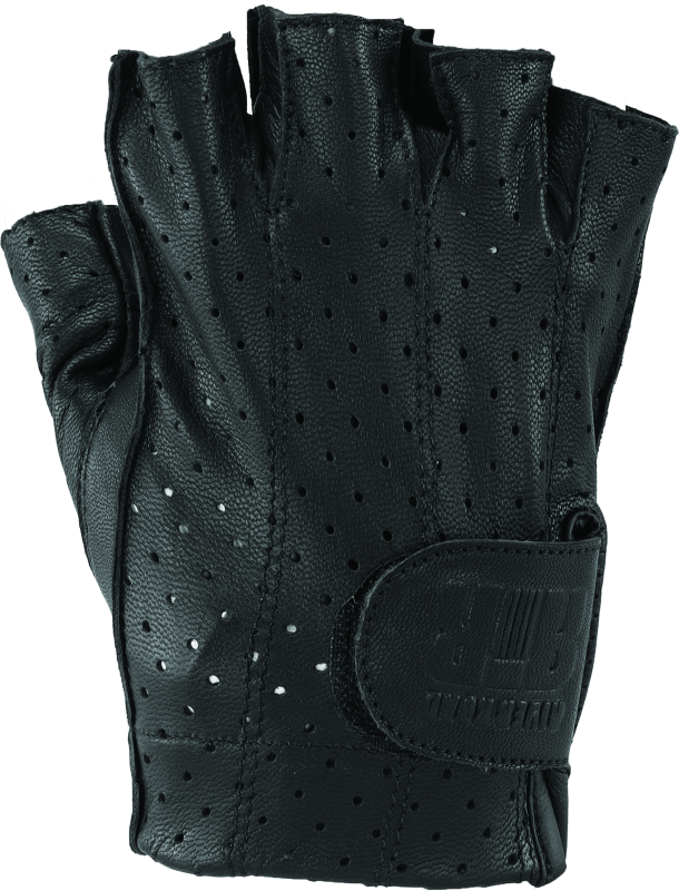 Kuryakyn Leather By River Road Tucson Shorty Gloves Black - Large thumbnail 3