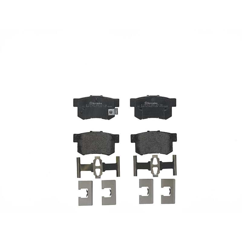 Brembo OE 07-13 Suzuki SX4/2012 SX4 Crossover PRIME Low-Met Brake Pad - Rear thumbnail 2
