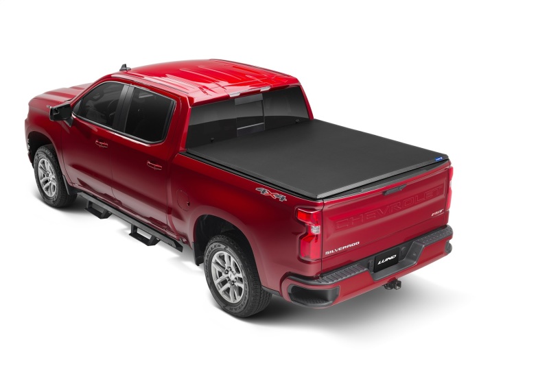 Lund 14-17 Chevy Silverado 1500 (8ft. Bed) Genesis Tri-Fold Tonneau Cover - Black thumbnail 8