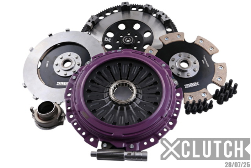 Clutch Kit Inc Flywheel; 9" Twin Solid Ceramic Clutch Discs