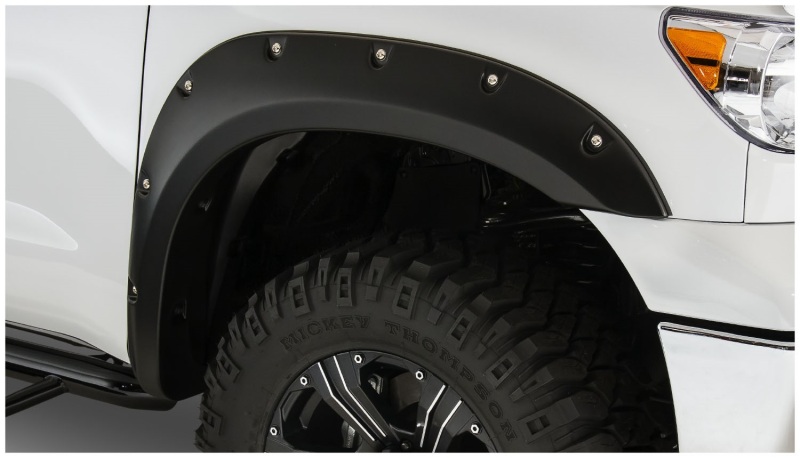 Bushwacker 07-13 Toyota Tundra Fleetside Pocket Style Flares 4pc 97.6/78.7/66.7in Bed - Black thumbnail 9