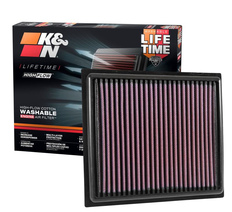 K&N Replacement Air Filter for 2015 Jeep Renegade 2.4L thumbnail 8