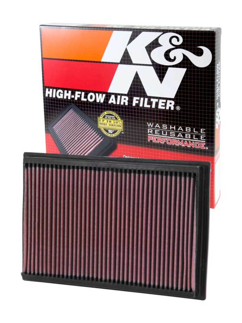 K&N 92-09 Mercury Grand Marquis/Lincoln Town Car / 92-08 Ford Crown Victoria Drop In Air Filter thumbnail 4