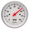 Autometer Arctic White 3 3/8in 8k RPM In Dash Tachometer thumbnail 6