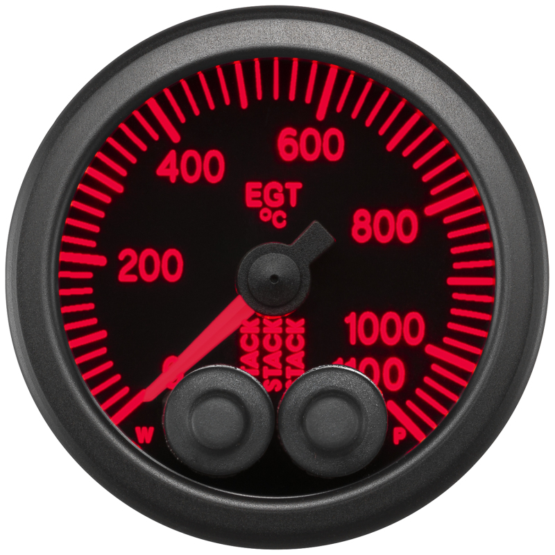 Autometer Stack 52mm 0-1100 Deg C Pro-Control Exhaust Gas Temp Gauge - Black thumbnail 3