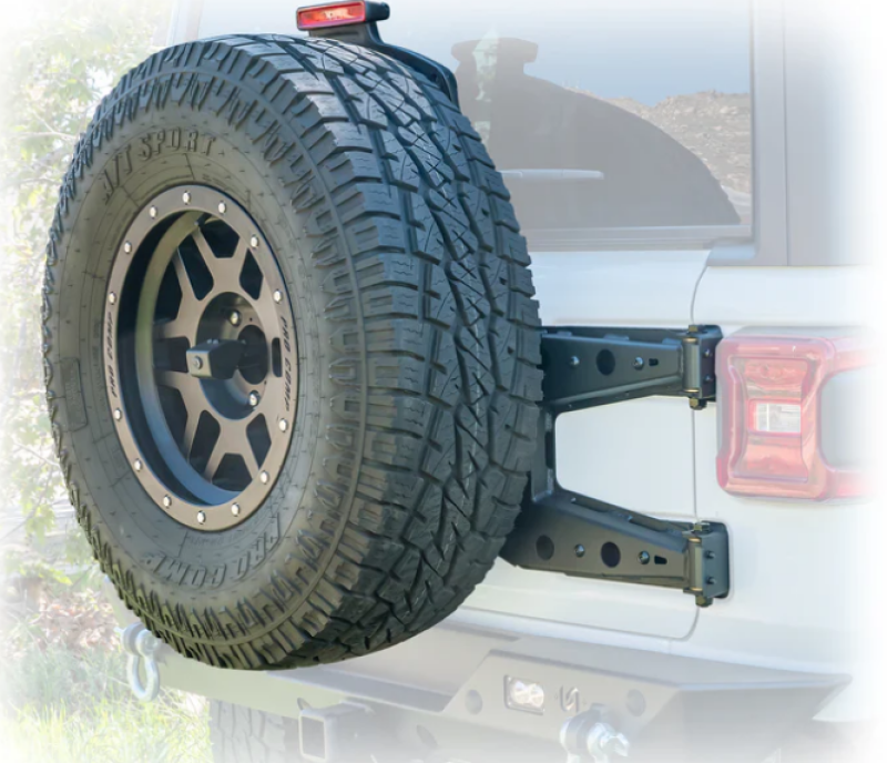 Turn Offroad 2018+ Jeep JL Hinge Mount Tire Carrier