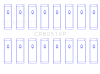 King Engine Bearings Nissan VK56DE/VK56VD/VK45DE Performance Rod Bearing Set - Size STD thumbnail 8
