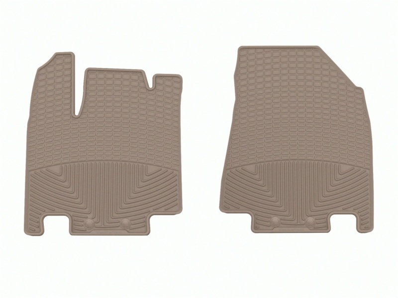 WT Rubber Mats - Front - Tan