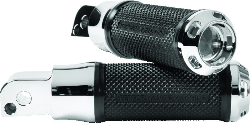Performance Machine Footpegs Apex Passenger - Chrome thumbnail 2