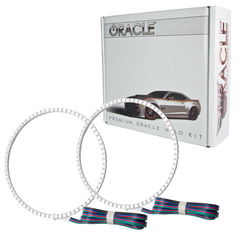 Oracle Ford Mustang 10-12 LED Fog Halo Kit - GT Grille Fogs - ColorSHIFT thumbnail 2