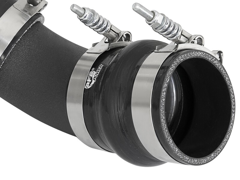 BladeRunner 2-1/4 IN & 2-1/2 IN Aluminum Hot and Cold Charge Pipe Kit Black