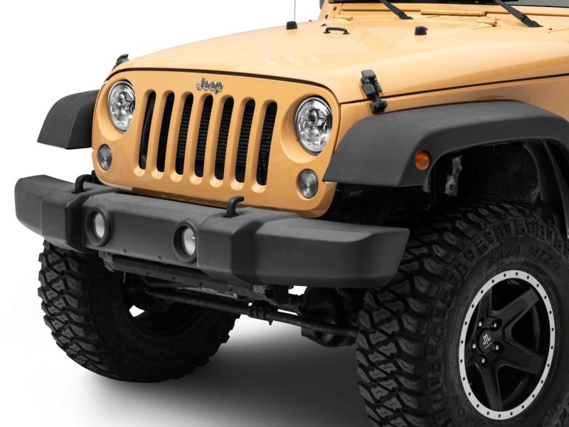 Raxiom 07-18 Jeep Wrangler JK 7-In LED Headlights- Chrome Housing (Clear Lens) thumbnail 8