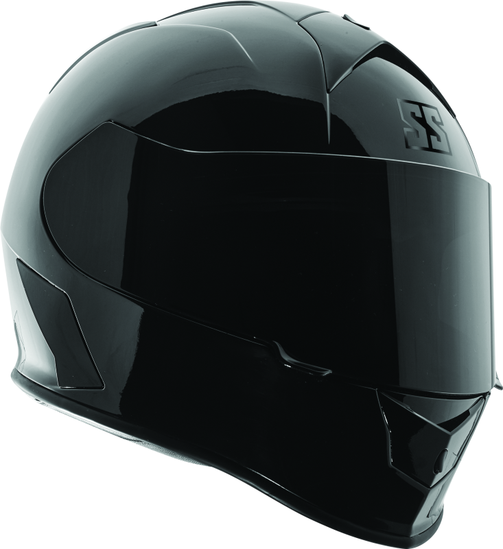 Speed Helmet and Strength SS900 Solid Speed Helmet Gloss Black - XL thumbnail 3