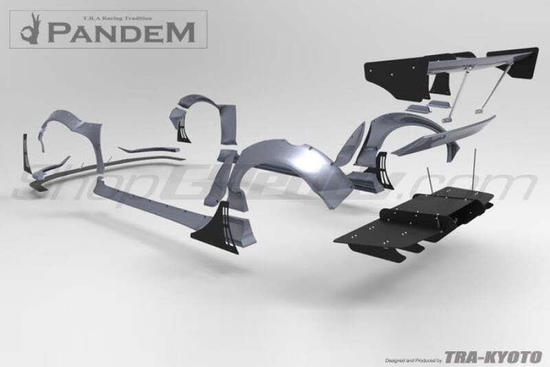 GReddy 09-12 Mazda RX-8 Pandem Wide Body Side Skirts thumbnail 3